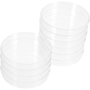 Cabilock Round 6cm Petri Dishes 10pcs Agar Culture Dishes for Laboratory School Teaching Use in Saudi Arabia