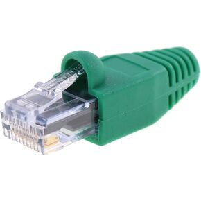 Senitnal RJ45 Booted Ethernet Terminator, 120-Ohm Capacitor, DMX, EOL, Green in Saudi Arabia