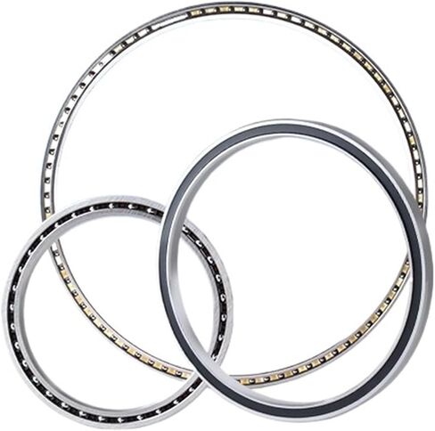 1pcs أربع نقاط ملامسة الكرة الرفيعة القسم المحمل K32008xP0 320 * 336 * 8mm تحميل متعدد الاتجاهات محمل in Saudi Arabia
