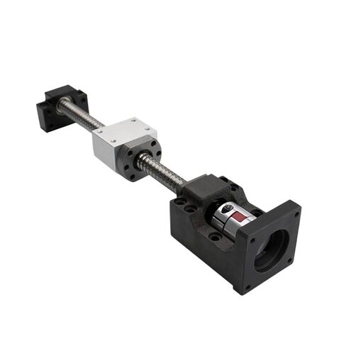 جهاز التحكم في كرة الصامت مزدوج الجوز المسمار SFU1204 KIT 200-500MM C7 DIA12MM PITCH 4MM لبرغي الأجزاء مع NUT BALL SOND+BF10+HM10-57+DSG12H+COUPLER (200 مم) in Kuwait