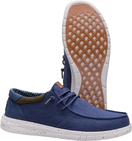 HEYDUDE Paul Washed Doeskin Tan Men’s Shoes in Saudi Arabia