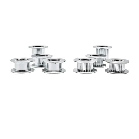 16T أسنان 2GT البكرة المتزامنة العجلة المتزامنة التجويف 3 مم مع تحمل 2MGT الحزام عرض 6/10MM GT2 PRINTER 3D أجزاء الطابعة (التجويف 3 مم مع الأسنان ، 5pcs ، 6 مم أسود) in Kuwait