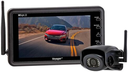 Voyager Wisight 2.0-7 "شاشة W/Camera F/Prewire Systems - لاسلكي in Saudi Arabia