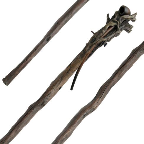 يجب أن يكون لدى الموظفين الرماديون من أدوات Catlery Catlery Lord of the Rings Glandalf مع Pipe Movie Prop Replica ، Polyresin Construction - لهواة الجمع - 69 "بشكل عام in Saudi Arabia