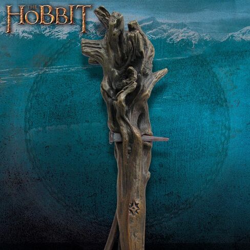 يجب أن يكون لدى الموظفين الرماديون من أدوات Catlery Catlery Lord of the Rings Glandalf مع Pipe Movie Prop Replica ، Polyresin Construction - لهواة الجمع - 69 "بشكل عام in Saudi Arabia