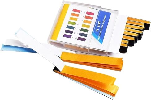 200 Strips/Box Laboratory pH Test Paper Universal Acid & Alkaline pH Test Strips Human pH Soil Amniotic Water Aquarium(10 Boxes) in Saudi Arabia