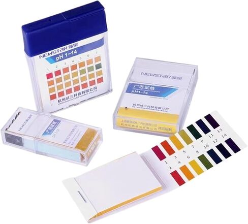 200 Strips/Box Laboratory pH Test Paper Universal Acid & Alkaline pH Test Strips Human pH Soil Amniotic Water Aquarium(10 Boxes) in Saudi Arabia