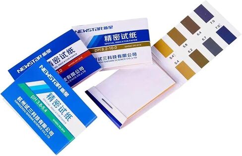 200 Strips/Box Laboratory pH Test Paper Universal Acid & Alkaline pH Test Strips Human pH Soil Amniotic Water Aquarium(10 Boxes) in Saudi Arabia