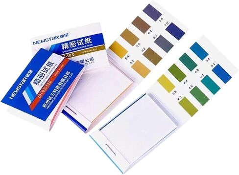 200 Strips/Box Laboratory pH Test Paper Universal Acid & Alkaline pH Test Strips Human pH Soil Amniotic Water Aquarium(10 Boxes) in Saudi Arabia