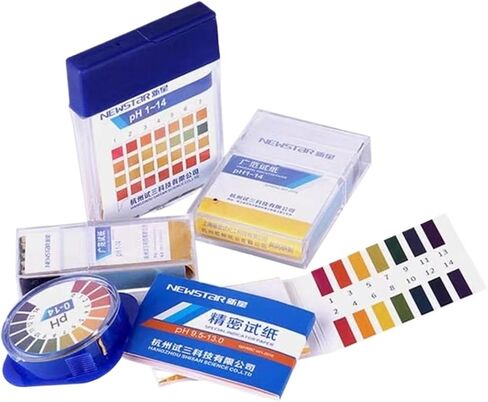 200 Strips/Box Laboratory pH Test Paper Universal Acid & Alkaline pH Test Strips Human pH Soil Amniotic Water Aquarium(10 Boxes) in Saudi Arabia