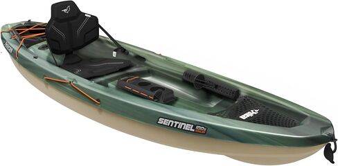 Pelican Sentinel 100X - Angler Sit on top Fishing Kayak - Lightweight - Ergolounge™ Seating System in Saudi Arabia