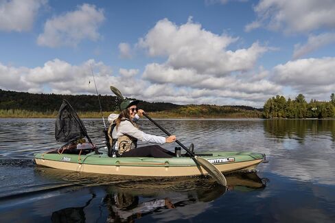 Pelican Sentinel 100X - Angler Sit on top Fishing Kayak - Lightweight - Ergolounge™ Seating System in Saudi Arabia