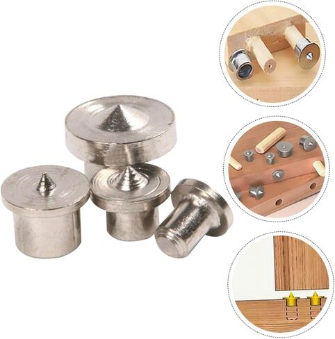 ABOOFAN 16pcs Wood Dowel Locator Center Points Drill Center Wood Drill Tool for Dowel in Saudi Arabia