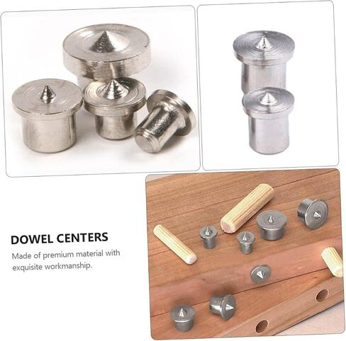 ABOOFAN 16pcs Wood Dowel Locator Center Points Drill Center Wood Drill Tool for Dowel in Saudi Arabia