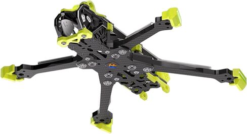 Volador II VD5 O4 Pro Air Unit Deadcat RC FPV Drone Racing Drone Quad T700 Carbon Fiber Quadcopter Kit مع ذراع 6 مم 5 بوصة من الهوايات السينمائية ث/TPU أجزاء صفراء in Kuwait