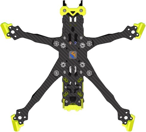 Volador II VD5 O4 Pro Air Unit Deadcat RC FPV Drone Racing Drone Quad T700 Carbon Fiber Quadcopter Kit مع ذراع 6 مم 5 بوصة من الهوايات السينمائية ث/TPU أجزاء صفراء in Kuwait