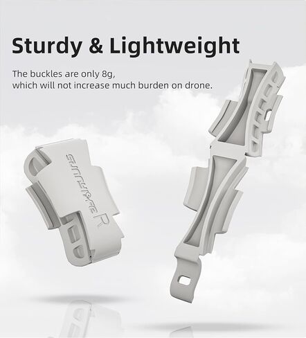 مقطع قفل أمان الذراع المضاد للذراع ، تقوية الإبزيم لإكسسوارات DJI Flip بدون طيار فقط 8G/زوج in Kuwait