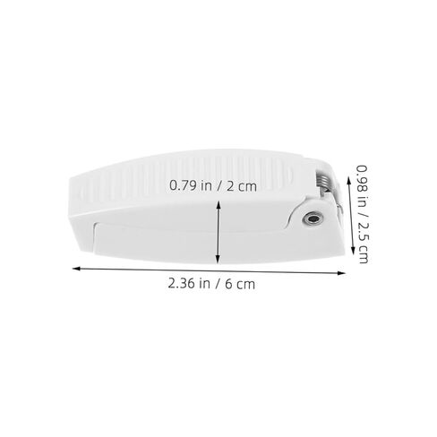 Pretyzoom 6pcs RV Door Catch Clips Plastic Motor Motor -Home Motor Motor Motor Motor For Trailer و RV لتأمين النوافذ والأمتعة in Saudi Arabia