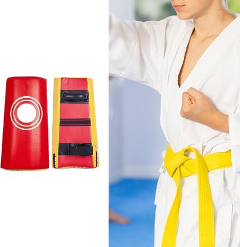 منصات التايكواندو ركلة اليد الهدف الهدف من وسادات الإضراب المنحنية ركل حصيرة تدريب التايكوندو ، من أجل MMA in Kuwait