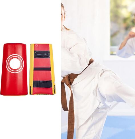 منصات التايكواندو ركلة اليد الهدف الهدف من وسادات الإضراب المنحنية ركل حصيرة تدريب التايكوندو ، من أجل MMA in Kuwait