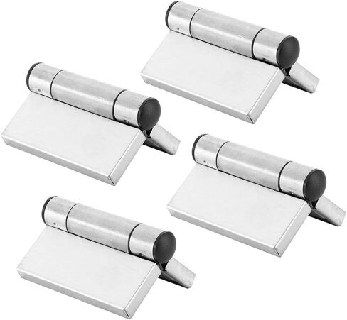 ZJchao Spring Hinge, Self Closing Door Hinges Self Closing 4pcs Stainless Steel Spring Automatic Door Closer for Cabinet Wardrobe in Saudi Arabia