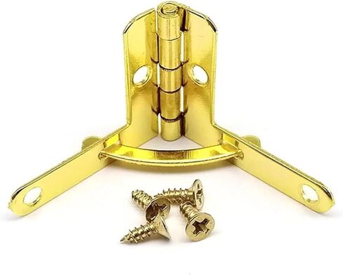 L شكل الشكل 90 درجة الدعم الربيع المفصل 12pcs (برونزية كبيرة 30x32mm) in Saudi Arabia