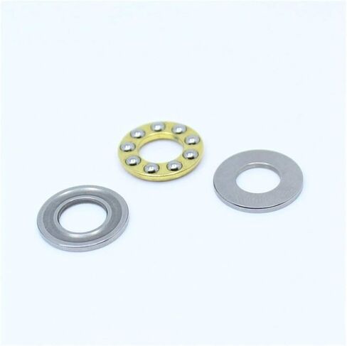 F2-6M F3-8M F4-9M F4-10M F5-10M F5-11M Miniature Planar Bearing 2x6x3 3x8x3.5 4x9x4 4x10x4 5x11x4.5 Thrust Ball Bearing 100PC(100pcs,F5 10M 5x10x4) in Kuwait