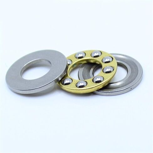 F2-6M F3-8M F4-9M F4-10M F5-10M F5-11M Miniature Planar Bearing 2x6x3 3x8x3.5 4x9x4 4x10x4 5x11x4.5 Thrust Ball Bearing 100PC(100pcs,F5 10M 5x10x4) in Kuwait