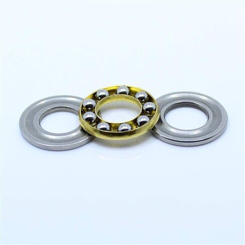 F2-6M F3-8M F4-9M F4-10M F5-10M F5-11M Miniature Planar Bearing 2x6x3 3x8x3.5 4x9x4 4x10x4 5x11x4.5 Thrust Ball Bearing 100PC(100pcs,F5 10M 5x10x4) in Kuwait