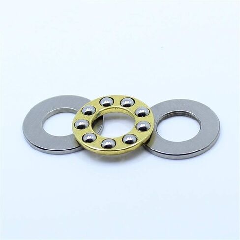 F2-6M F3-8M F4-9M F4-10M F5-10M F5-11M Miniature Planar Bearing 2x6x3 3x8x3.5 4x9x4 4x10x4 5x11x4.5 Thrust Ball Bearing 100PC(100pcs,F5 10M 5x10x4) in Kuwait