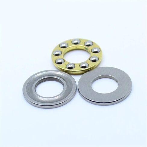 F2-6M F3-8M F4-9M F4-10M F5-10M F5-11M Miniature Planar Bearing 2x6x3 3x8x3.5 4x9x4 4x10x4 5x11x4.5 Thrust Ball Bearing 100PC(100pcs,F5 10M 5x10x4) in Kuwait