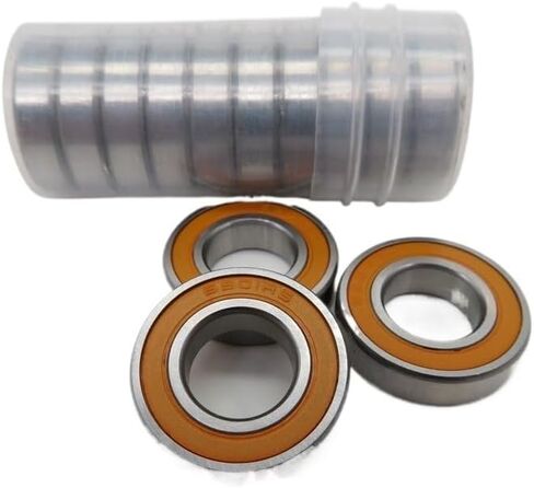 منتجات نقل الطاقة 6901RS 6702RS 6902RS 6802RS 6803RS DEER GROOVE BALLE التي تحمل ABEC-3 10PCS RC CAR TRUCKS RACING BELLINGS 2RS for 1/10 1/8 Ball Bearings (Blue Sealed ، 6902RS) in Kuwait