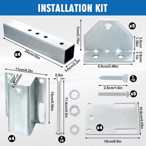 4 حزمة قارب مقطورة الأقواس بطابقين الأقواس الساخنة Dip Glvanized Steel قابلة للتعديل دوار أعلى الأقواس بطابقين لتزلج على التزلج أو قارب الصيد أو مقطورة الشراعية in Saudi Arabia