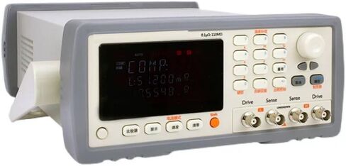 دقة اختبار مقاومة DC Benchtop مع نطاق قياس 0.1μΩ ～ 110MΩ دقة 0.02 ٪ إعادة تعيين الدائرة قصيرة لجميع واجهة معالج النطاق RS232C واجهة 30 مجموعة من البيانات المخزنة in Saudi Arabia