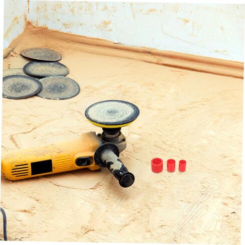 PRETYZOOM 3pcs Plastic Wheel Chuck Adapter to Bushing Reducer for Bench Grinding and Sanding Applications Versatile and Lightweight Conversion Tool for Metalworking and Woodworking in Saudi Arabia
