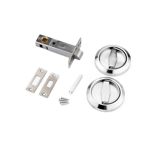 Polish Set Hidden Door Locks Stainless Steel Handle Recessed Cabinet Invisible Pull Mechanical Outdoor Lock 1Pcs in Kuwait