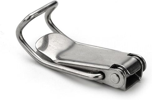 J115B Mild Steel Cabinet Boxes Hasp Lock 74 * 20 Spring Loaded Latch Catch Toggle Locks 1Pcs in Saudi Arabia