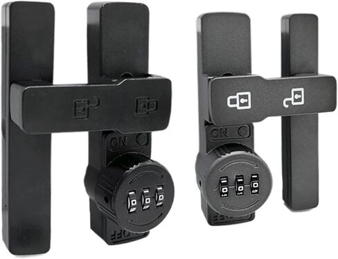 Gold Keyless Cabinet Lock Cabinet Lock Double-Door Glass Closet Door Lock Drawer Lock Refrigerator Lock 1Pcs in Saudi Arabia