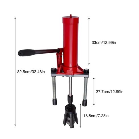 15T أداة مستحضر بطانة الأسطوانة الهيدروليكية ، أداة إزالة غلاف الأسطوانة العالمي لبطانة أسطوانة من 80 مم إلى 140 مم/3.15 "-5.51" ، وسحب بطانة أسطوانة هيدروليكي جاف ورطب لإصلاح سيارة الجرار in Kuwait