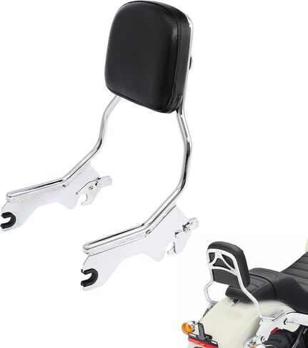 TCT-MOTORPARTS Upright Sissy Bar Backrest Fit For Harley Sport Glide Low Rider S FXLR FXLRS FLSB 2018-2025 2024 2023 2022 in Saudi Arabia