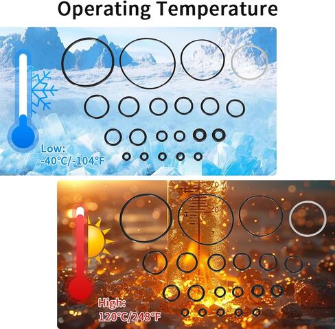 AUTOVIC 10 Set Complete O-Ring Rebuild Kit for Graco Fusion AP Spray Replacement for 246355 in Saudi Arabia