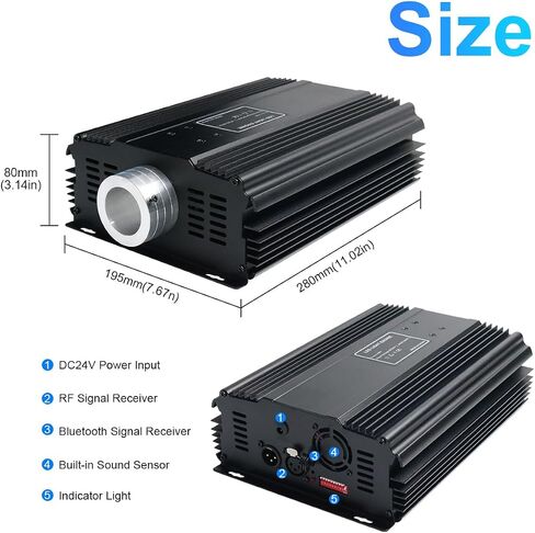 AMKI DMX 90W مصباح المصدر سائق محرك محرك عن بعد/التحكم في مربع النجوم مربع مربع التحكم عن بُعد ، تواصل مع وحدة فك ترميز وحدة التحكم DMX512 in Kuwait