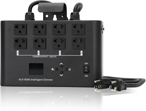 ترقية حزمة DMX/RDM باهتة ، 4 قنوات DMX512 باهتة حزمة مناسبة للتحكم في إضاءة المرحلة (سطوع التحكم/التبديل) in Kuwait