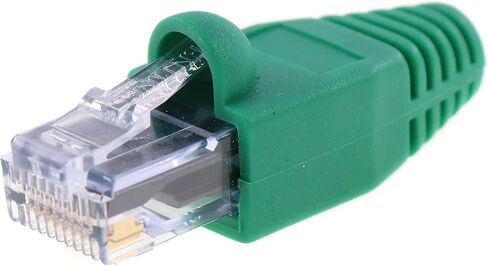 Senitnal RJ45 Booted Ethernet Terminator, 120-Ohm Capacitor, DMX, EOL, Green in Saudi Arabia