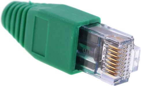 Senitnal RJ45 Booted Ethernet Terminator, 120-Ohm Capacitor, DMX, EOL, Green in Saudi Arabia