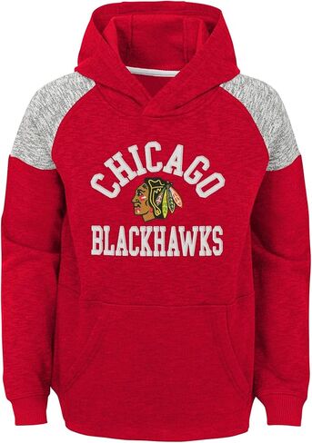 Outerstuff NHL Big Boys Youth (8-20) Linebacker Fleece Hoodie, Team Options in Saudi Arabia
