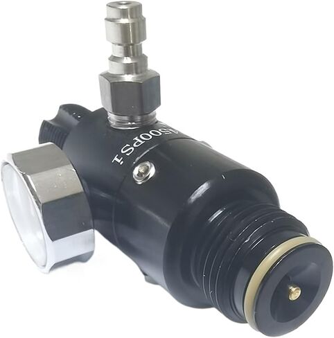 HPA 4500psi Cylinder Air Tank Regulator Valve Output 800psi to 3000psi 5/8"-18UNF Diving Mountain Climbing(1800psi) in Saudi Arabia