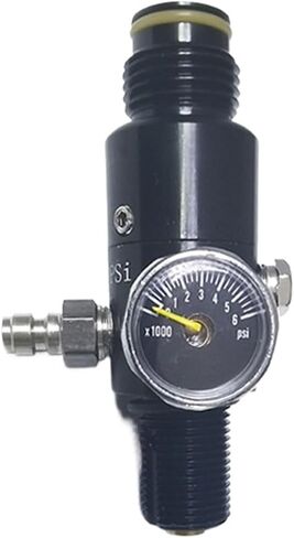 HPA 4500psi Cylinder Air Tank Regulator Valve Output 800psi to 3000psi 5/8"-18UNF Diving Mountain Climbing(1800psi) in Saudi Arabia