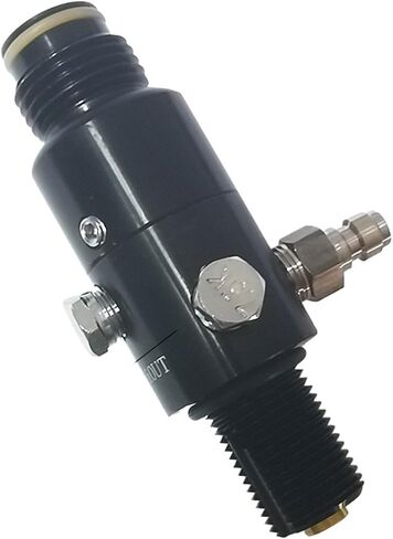 HPA 4500psi Cylinder Air Tank Regulator Valve Output 800psi to 3000psi 5/8"-18UNF Diving Mountain Climbing(1800psi) in Saudi Arabia