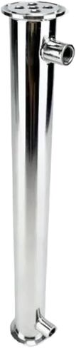 Condenser Dephlegmator 1.5" OD50.5mm,Tri-clamp Dephlegmator/Distillation Condenser with 1/4" Female Thread,Lenght 500mm,SS304 in Saudi Arabia